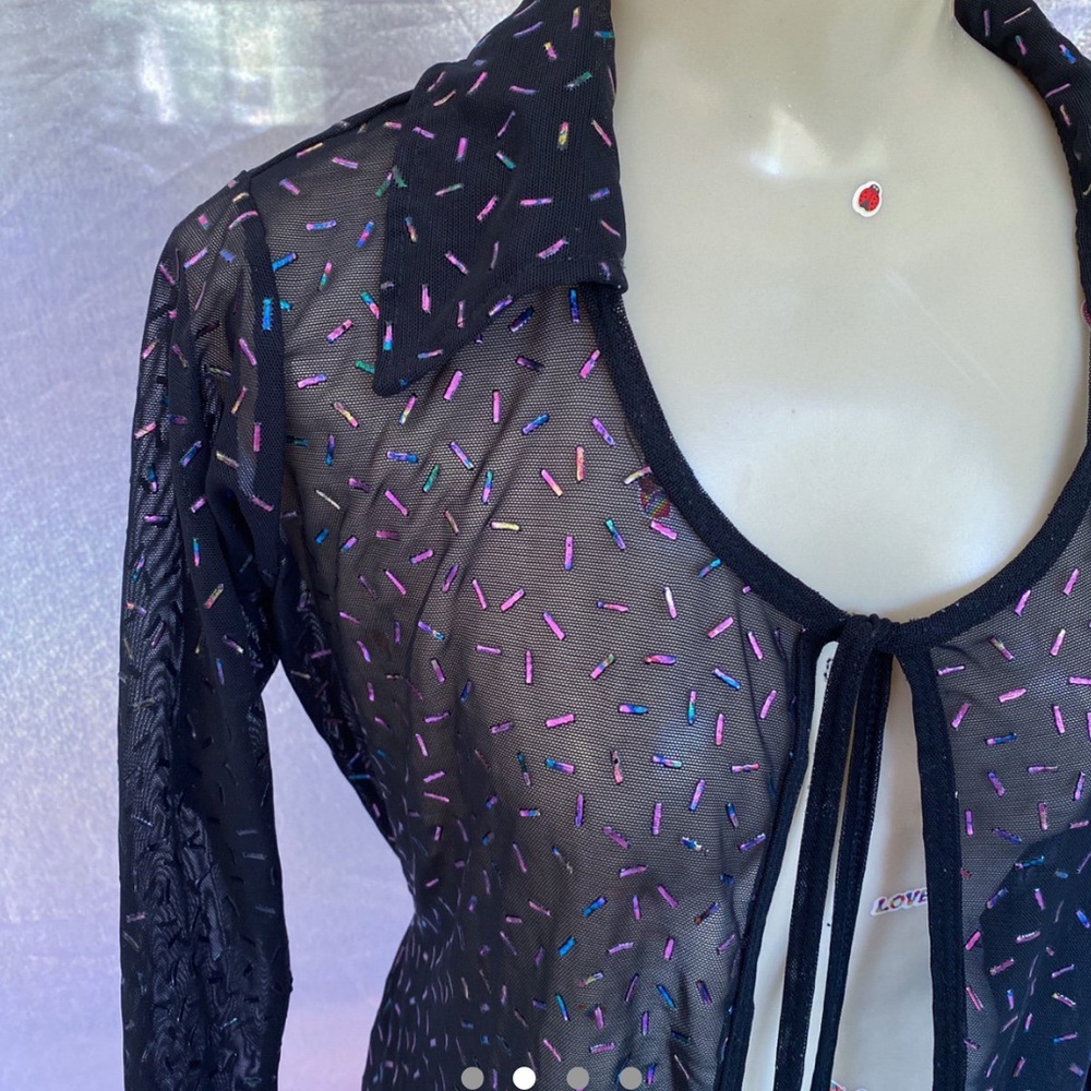 Vintage 1990’s Rave Duster Jacket - Picture 2 of 4